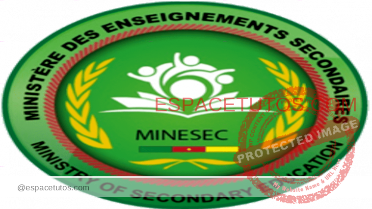 Minesec Cameroun www.minesec.cm 2019 2020 2021