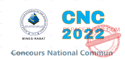 Concours CNC 2022 Concours National Commun