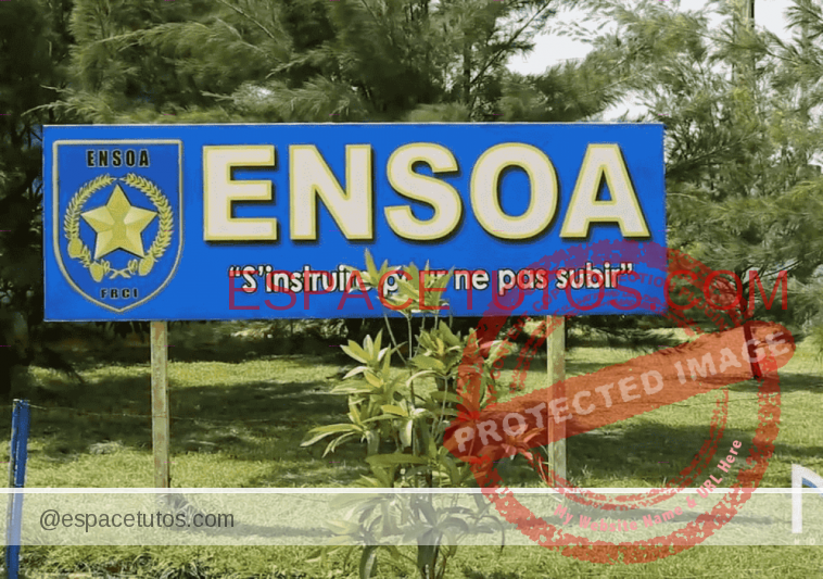Concours ENSOA ci 2018 2019 cote divoire. ensoa inscription
