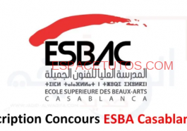 Inscription Concours Dacces ESBA Casablanca 2022
