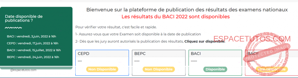 Les Résultats BEPC et du CEPD Togo sont-ils déjà disponibles en ligne ?