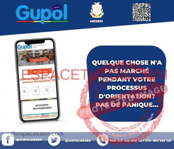 GUPOL www.mesrsgupol.org: Orientations des bacheliers en Guinée