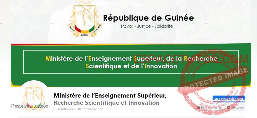 Guide d'Orientation des Bacheliers 2022 en Guinée Conakry sur le site www.mesrsgupol.org