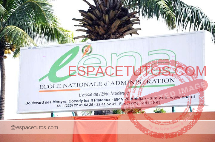 Concours d'entrée à l'ENA ci Fonction publique Côte d'Ivoire 2023